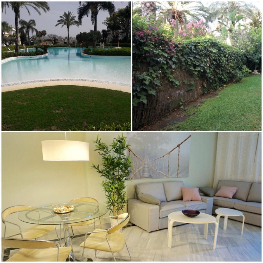 Chez Elo'S Marbella Milla De Oro. Jardin Privado Apartment Exterior foto